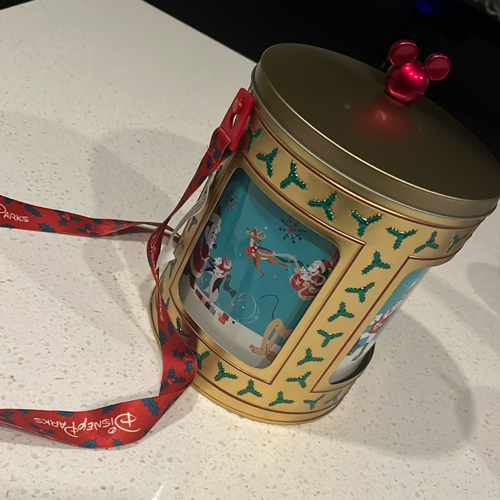 Disney Christmas Popcorn Bucket